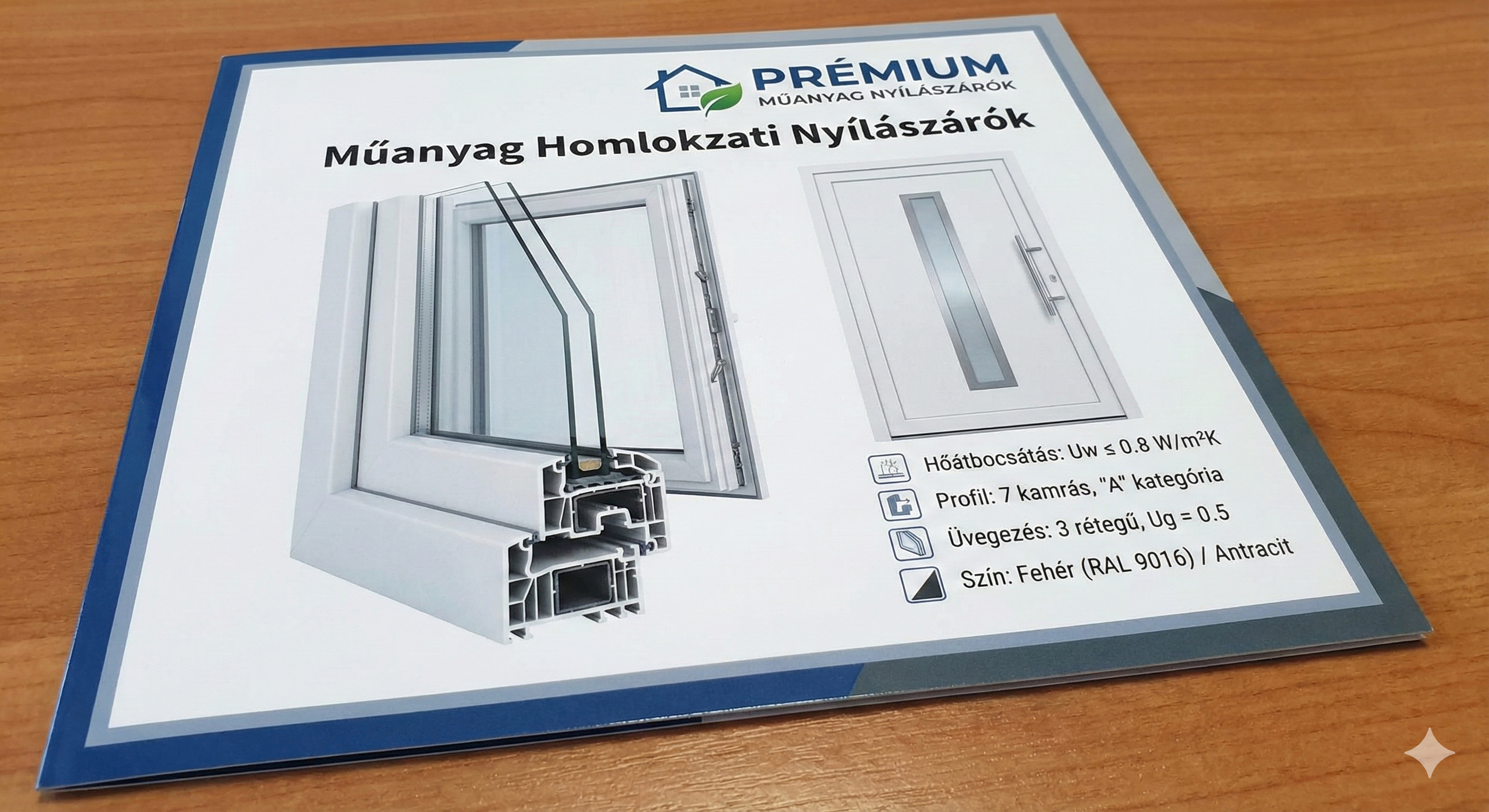 Műanyag homlokzati ablak beépítés